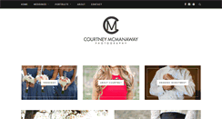 Desktop Screenshot of courtney-mcmanaway.com